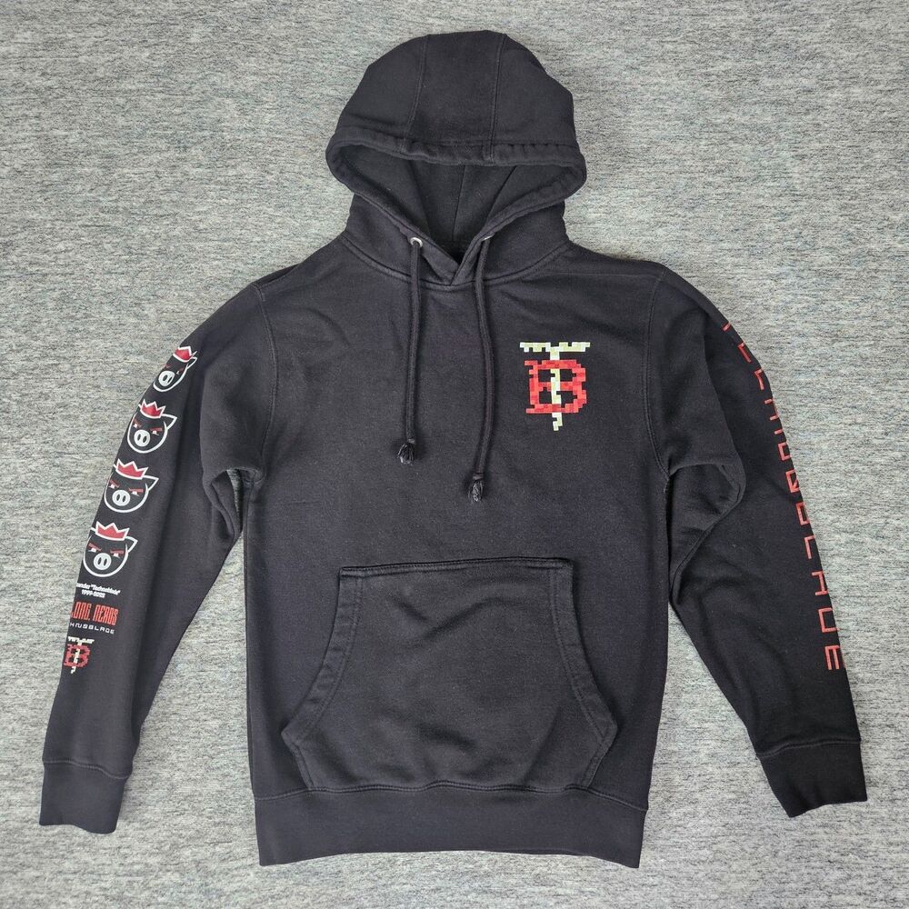 Technoblade Hoodie Men's XS Black Good Game Hooded Drawstring Sweatshirt